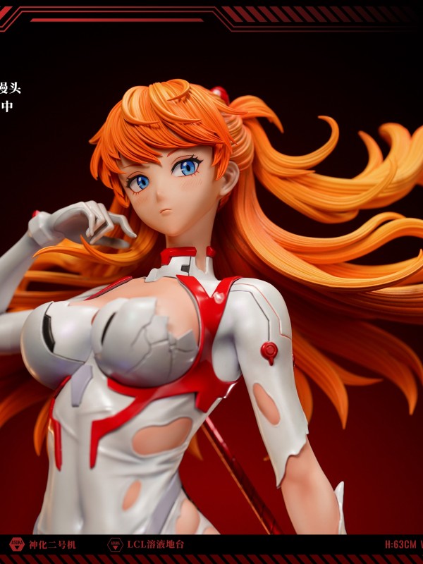 CHIYAN STUDIO EVA Asuka Langley Soryu Hot Sexy 1/4 Statue